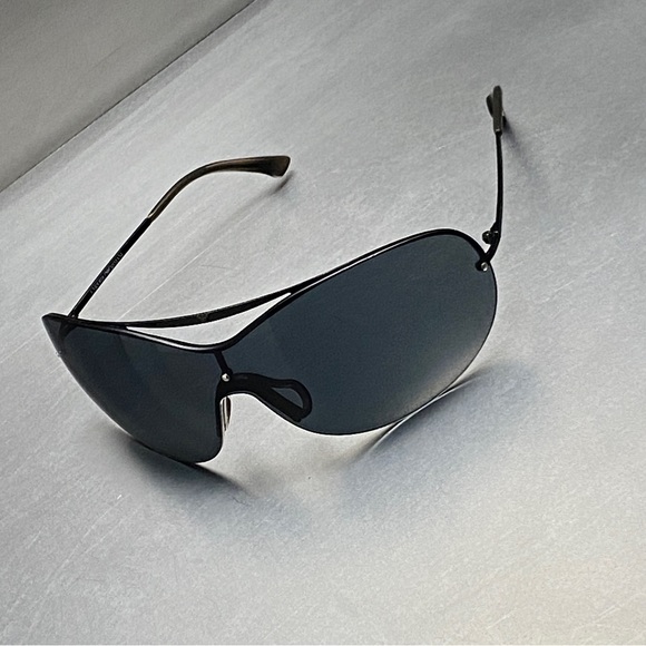 Emporio Armani 9297/S Shield Sunglasses Unisex - Picture 6 of 9